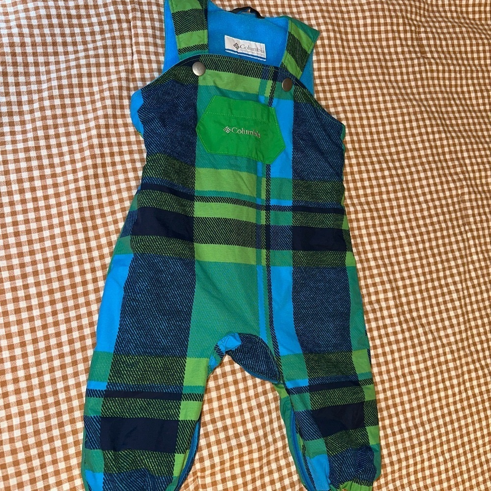 Columbia Ski Snow Pants Overall Bibs like New